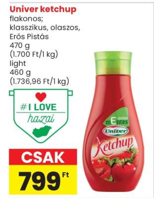 UNIVER Ketchup