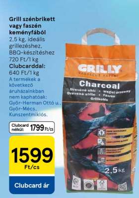 Grill szénbrikett vagy faszén keményfából