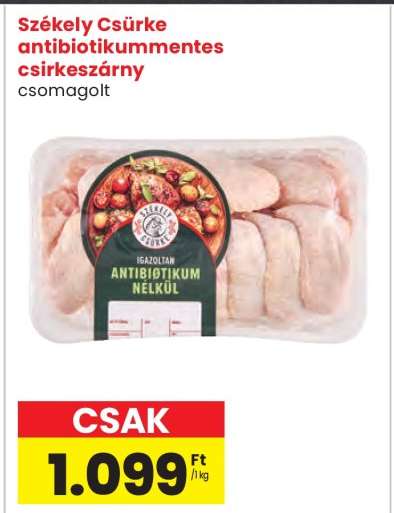 Székely Csirke antibiotikummmentes csirkeszárny