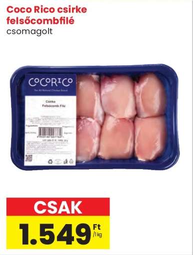 Coco Rico csirke felsőcombfilé