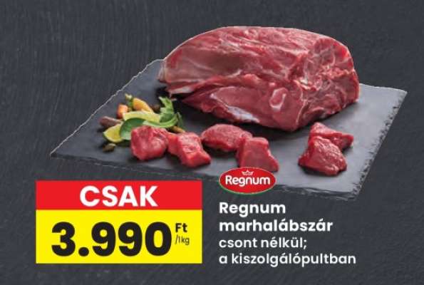 Regnum marhalábszár