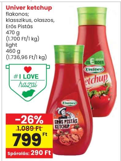 UNIVER Ketchup