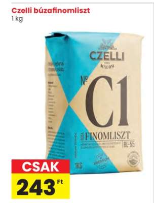 Czelli búzafinomliszt