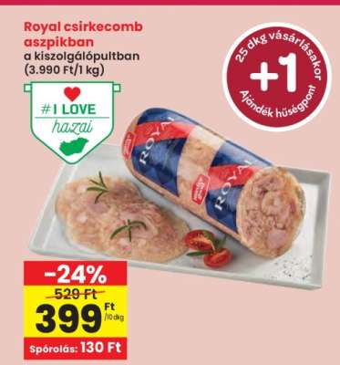 Royal csirkecomb aszpikban