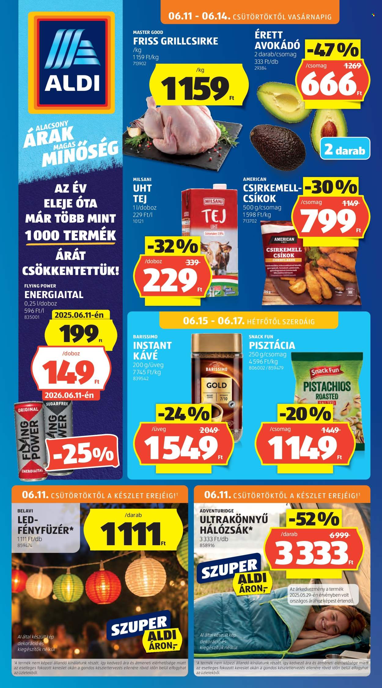 Aldi akciós újságok - 2026.06.11 - 2026.06.17. Oldal 1