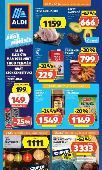 Újság Aldi - 2026.06.11 - 2026.06.17.