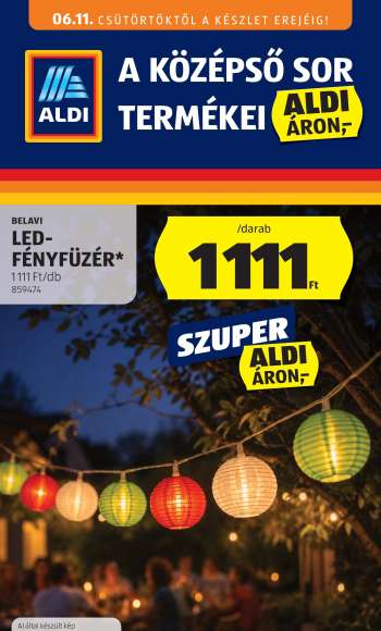 Újság Aldi - 2026.06.11 - 2026.06.17.