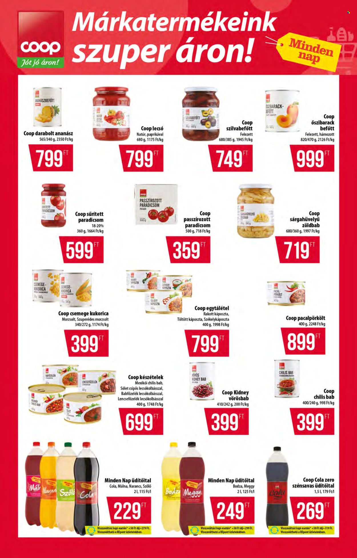Coop akciós újságok - 2026.06.11 - 2026.06.17. Oldal 6