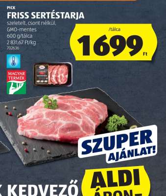 Friss sertéstarja