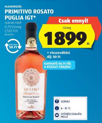 Primitivo Rosato Puglia IGT
