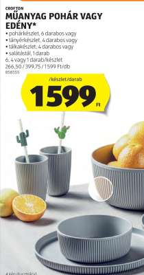 Műanyag pohár vagy edény