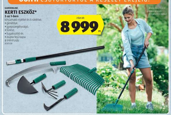 GARDENLINE KERTI ESZKÖZ
