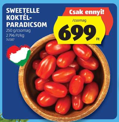 SWEETELLE KOKTÉL-PARADICSOM