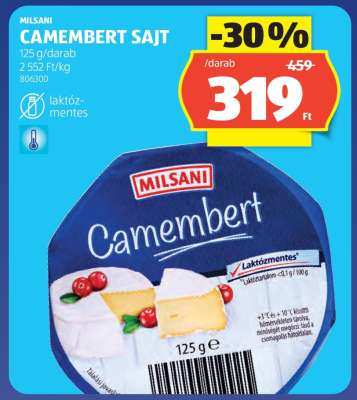 MILSANI CAMEMBERT SAJT