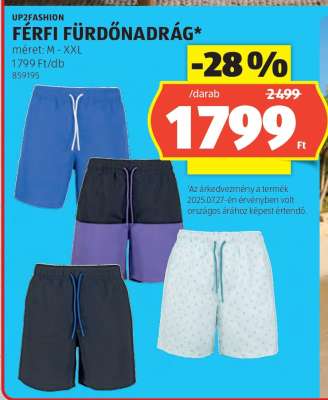 Férfi fürdőnadrág