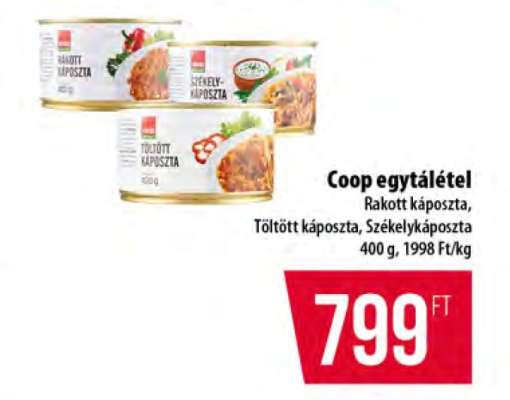 Coop egytálétel