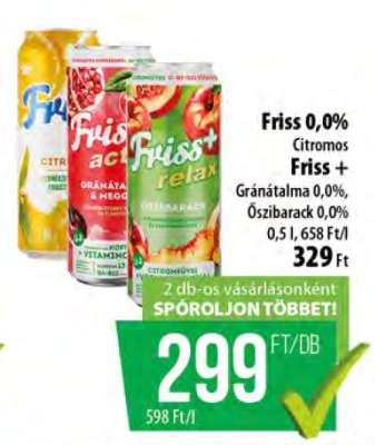 Friss 0,0% Citromos