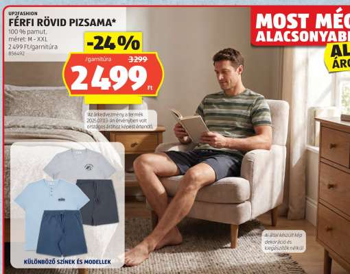 FÉRFI RÖVID PIZSAMA