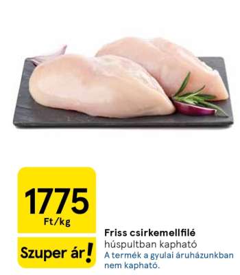 Friss csirkemellfilé