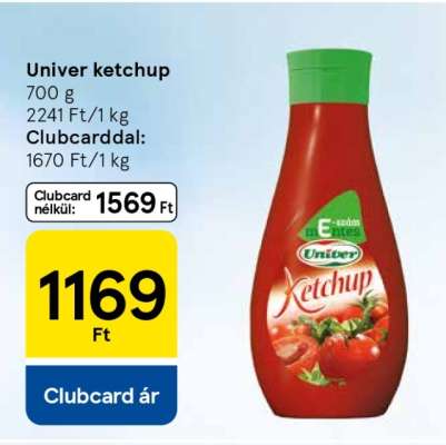 UNIVER Ketchup