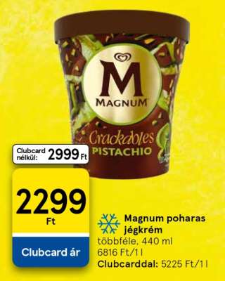 MAGNUM Poharas jégkrém