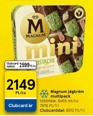 Magnum jégkrém multipack