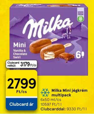 Milka Mini jégkrém multipack