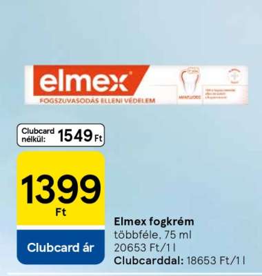 ELMEX FOGKRÉM