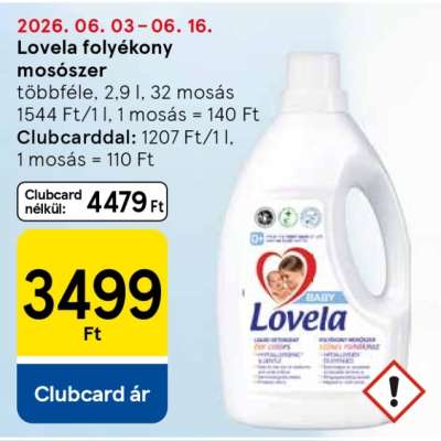 Lovela folyékony mosószer