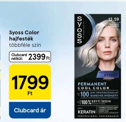 Syoss Color hajfesték