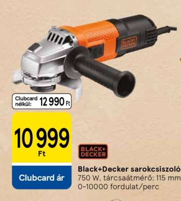 Black+Decker sarokcsiszoló