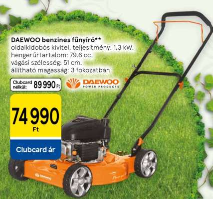 Daewoo benzinés fűnyíró