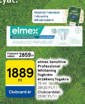 elmex Sensitive Professional Whitening fogkrém érzékeny fogakra