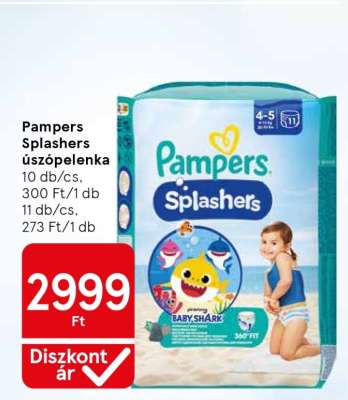 Pampers Splashers Úszópelenka