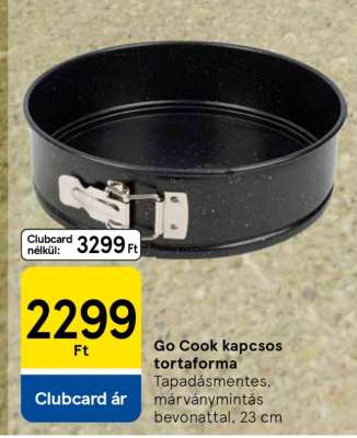 Go Cook kapcsos tortaforma