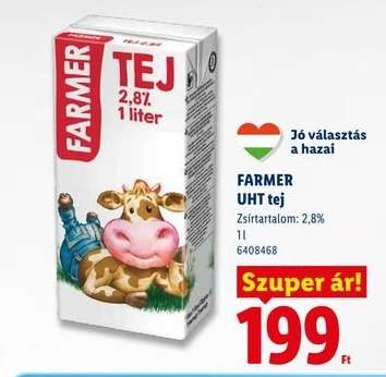 Farmer UHT-tej