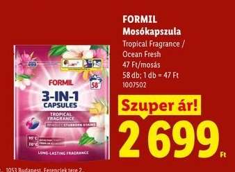 FORMIL Mosókapszula