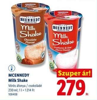 MCENNEDY Milk shake