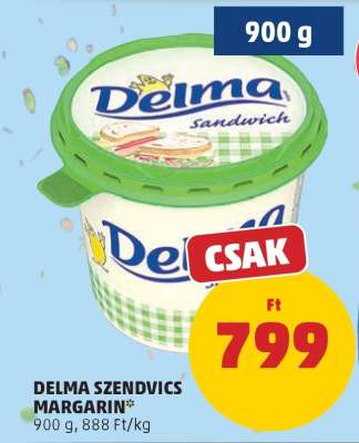Delma Szendvics Margarin