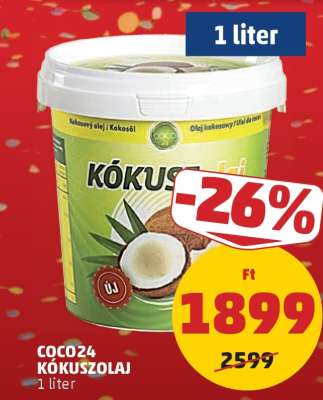 COCO24 Kókuszolaj