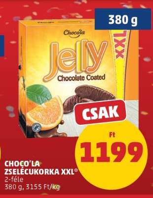 Choco'la Zselécukorka XXL