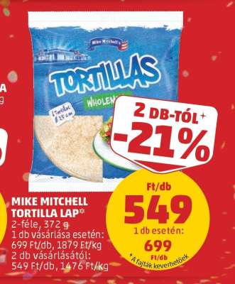 MIKE MITCHELL TORTILLA LAP