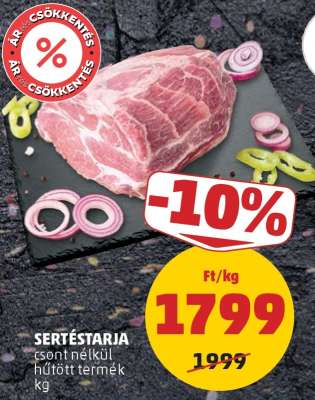 Sertéstarja