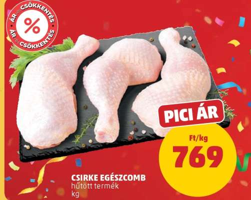 Csirke egészcomb