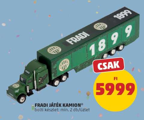 FRADI JÁTÉK KAMION