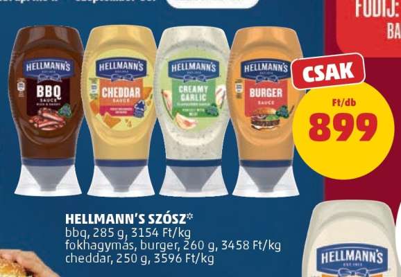 HELLMANN'S SZÓSZ