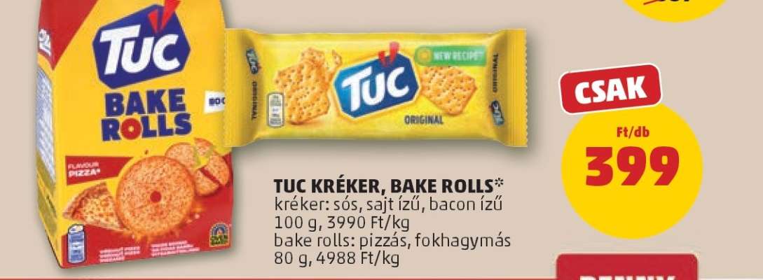 TUC KRÉKER, BAKE ROLLS