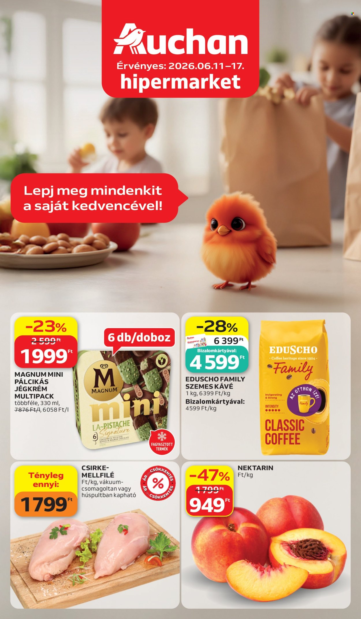 Auchan akciós újságok - 2026.06.11 - 2026.06.17. Oldal 1