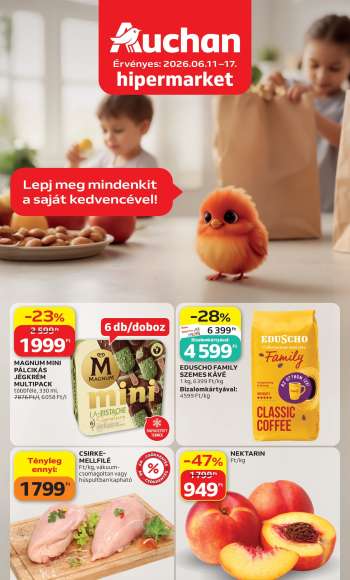 Újság Auchan - 2026.06.11 - 2026.06.17.