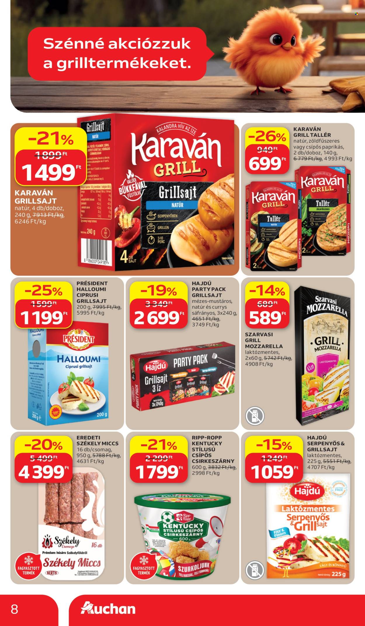 Auchan akciós újságok - 2026.06.11 - 2026.06.17. Oldal 8